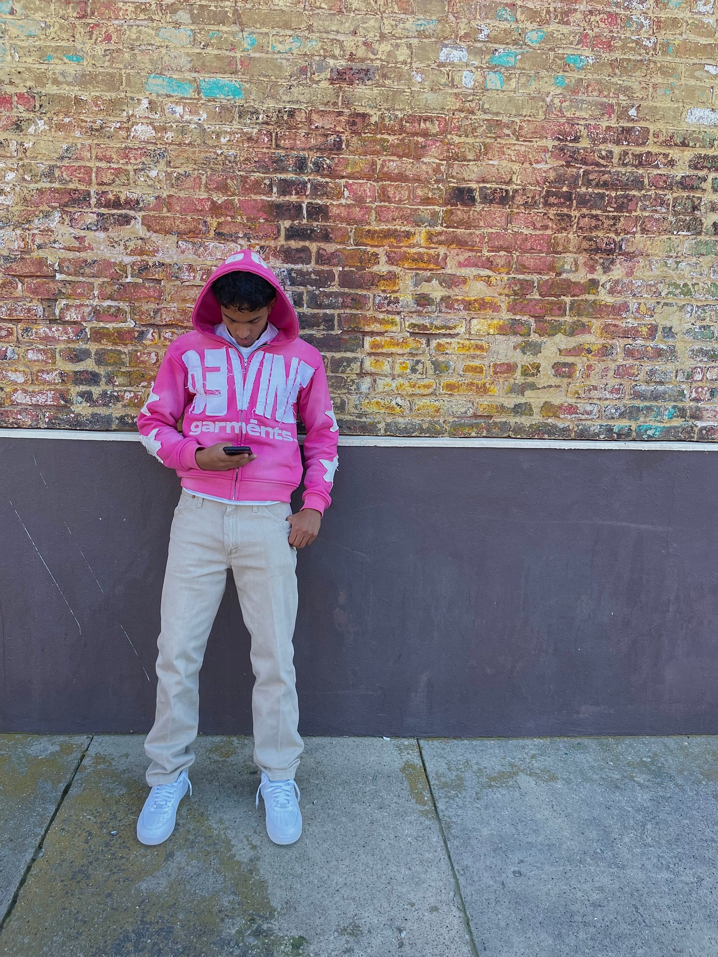 PINK DG ZIP-UP