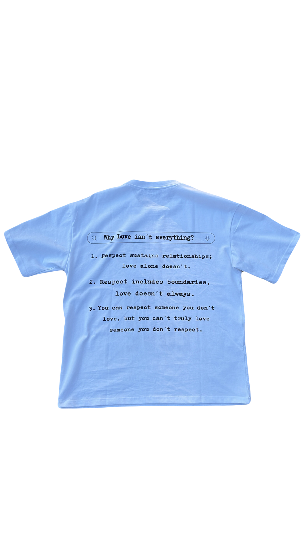 ‘Respect Over Love’ Tee