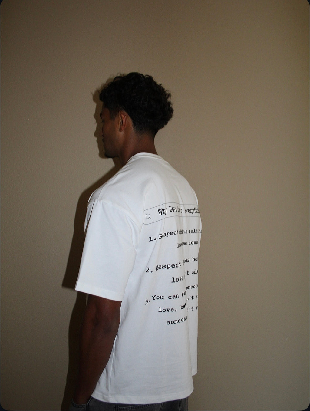 ‘Respect Over Love’ Tee