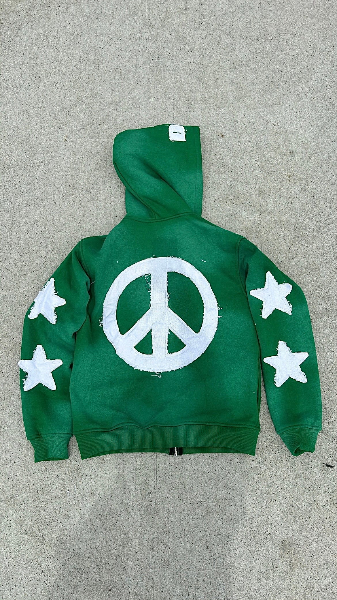 GREEN DG ZIP-UP